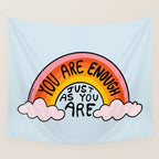 You Are Enough Wall Tapestry Gallery Image 4