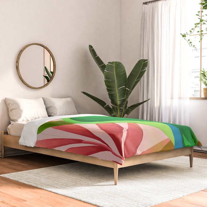 Parrot in a Tropical Setting 3 Comforter Gallery Image 2