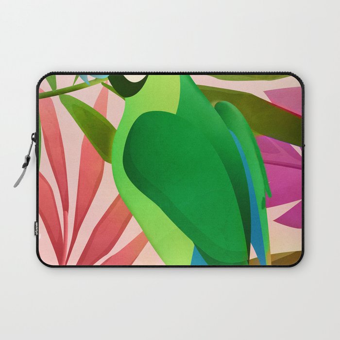 Parrot in a Tropical Setting 3 Laptop Sleeve Gallery Image 1
