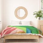 Parrot in a Tropical Setting 3 Duvet Cover Gallery Image 3