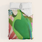 Parrot in a Tropical Setting 3 Duvet Cover Gallery Image 6
