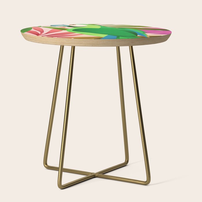 Parrot in a Tropical Setting 3 Side Table Gallery Image 1