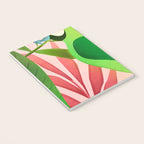 Parrot in a Tropical Setting 3 Notebook Gallery Image 3