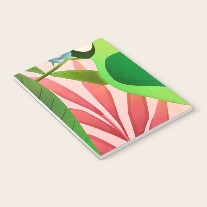 Parrot in a Tropical Setting 3 Notebook Gallery Image 3