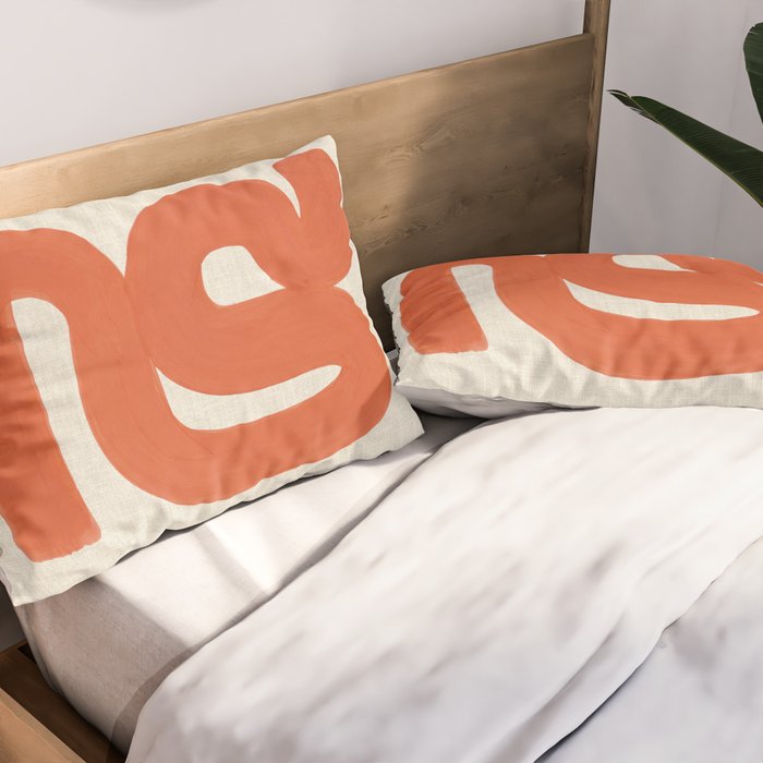 Orange River Bend Pillow Sham Gallery Image 2