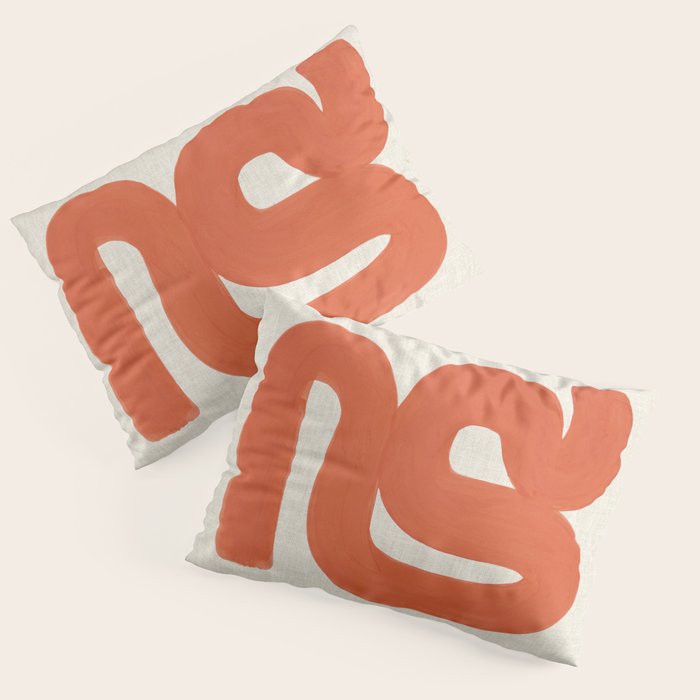 Orange River Bend Pillow Sham Gallery Image 3
