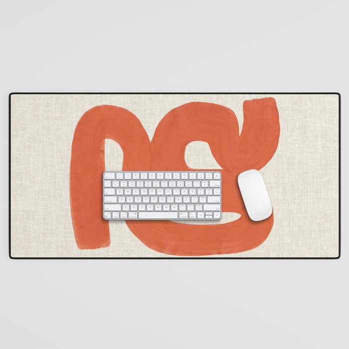 Orange River Bend Desk Mat Gallery Image 1