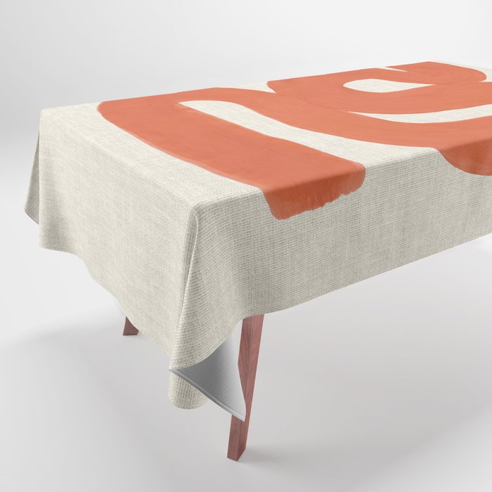 Orange River Bend Tablecloth Gallery Image 1