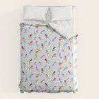 Wild Grace - Abstract Floral Coordinate Pattern Comforter Gallery Image 6