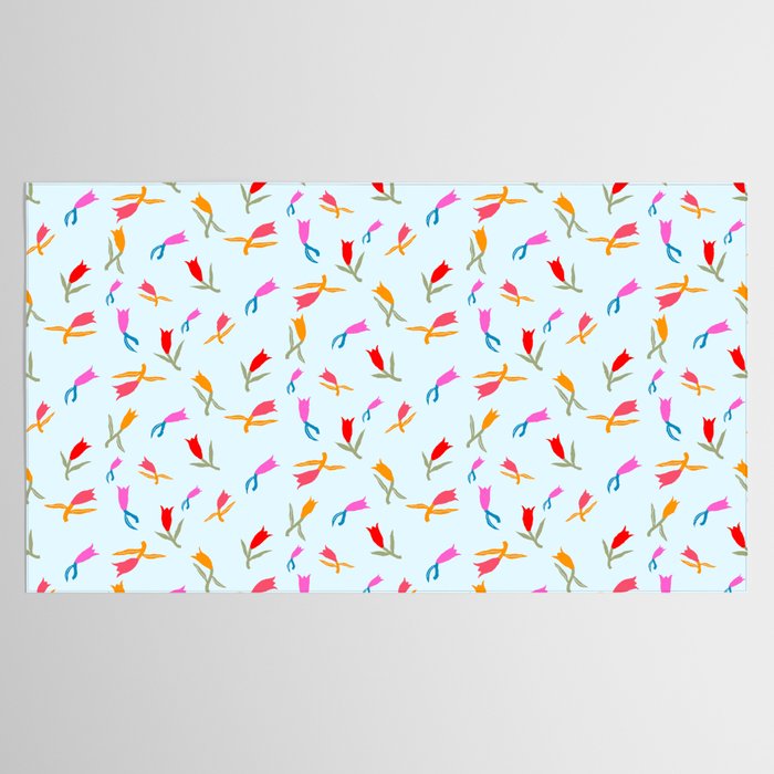 Wild Grace - Abstract Floral Coordinate Pattern Tablecloth Gallery Image 2