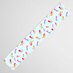 Wild Grace - Abstract Floral Coordinate Pattern Table Runner Gallery Image 3