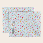 Wild Grace - Abstract Floral Coordinate Pattern Placemat Gallery Image 1