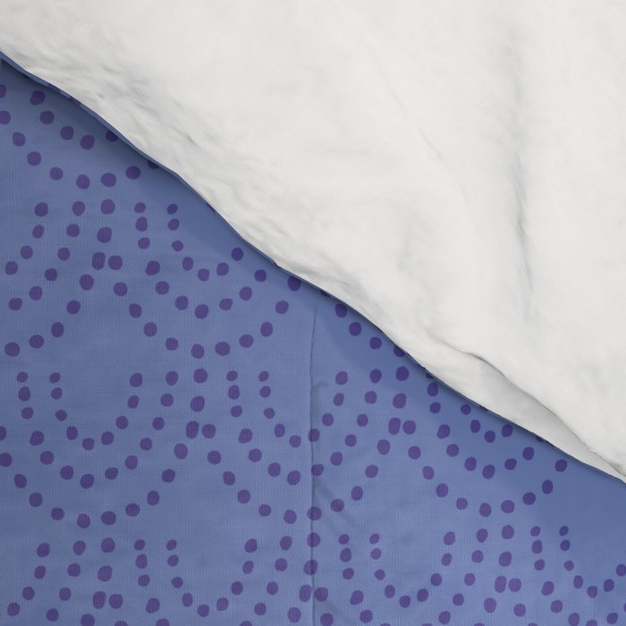 Periwinkle Scallops Comforter Gallery Image 4