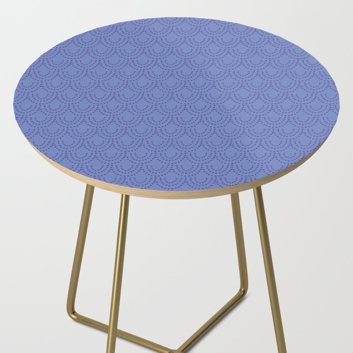 Periwinkle Scallops Side Table Gallery Image 2