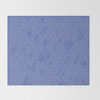 Periwinkle Scallops Throw Blanket Gallery Image 2