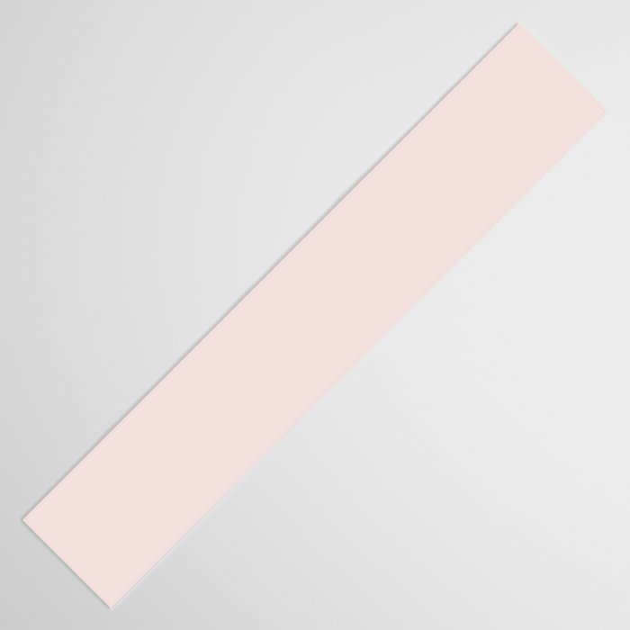 Light Millennial Blush Pink Solid Table Runner Gallery Image 3