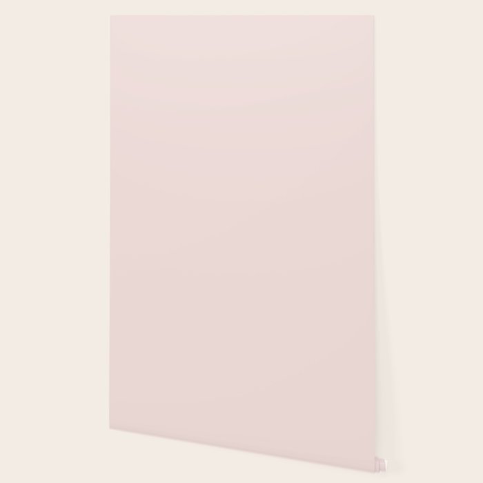 Light Millennial Blush Pink Solid Wallpaper Gallery Image 2