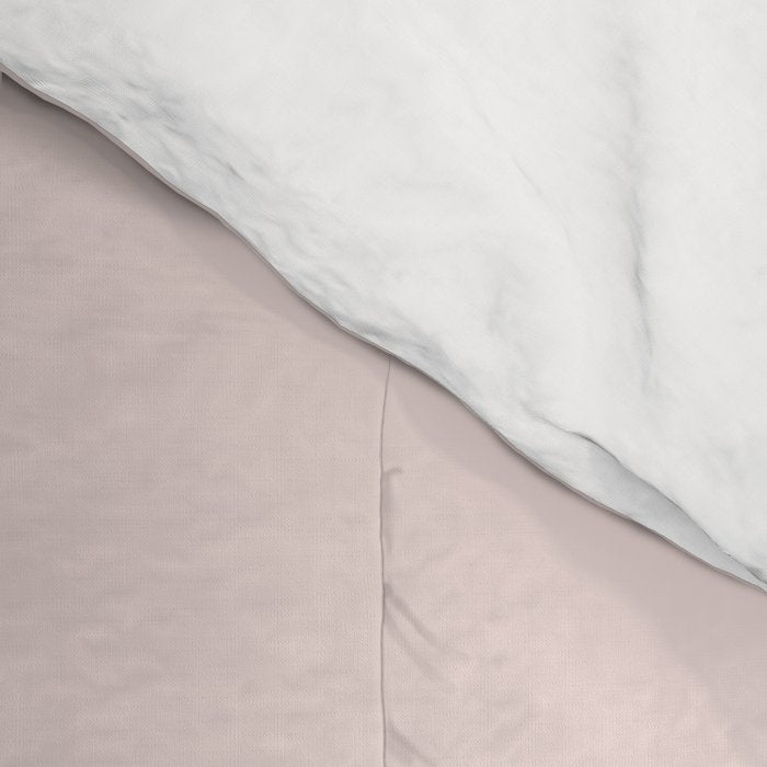 Light Millennial Blush Pink Solid Comforter Gallery Image 4