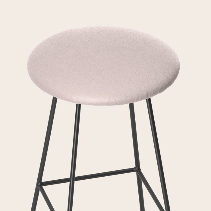 Light Millennial Blush Pink Solid Stool Gallery Image 2