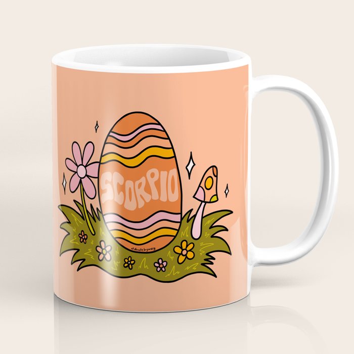 Scorpio Easter Egg Coffee Mug Gallery Image 1