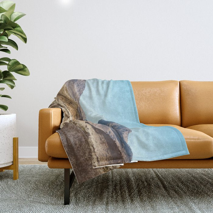 The Lost Highway III Throw Blanket Gallery Image 1