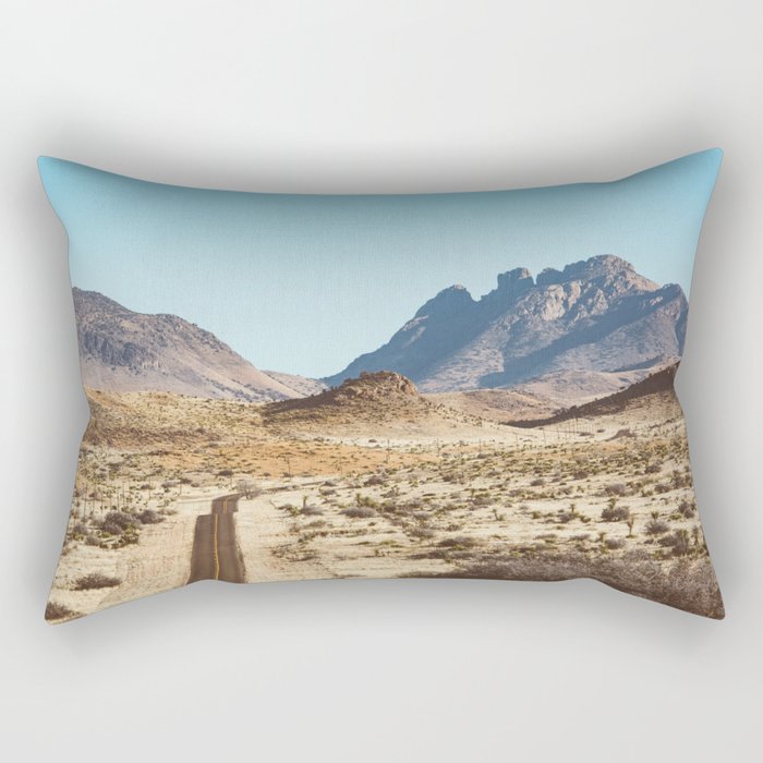 The Lost Highway III Rectangular Pillow Gallery Image 1