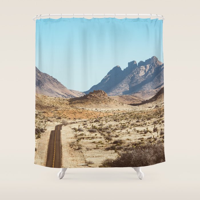 The Lost Highway III Shower Curtain Gallery Image 1