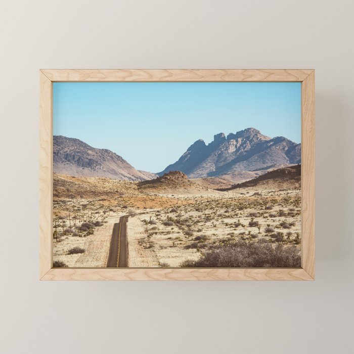 The Lost Highway III Mini Art Print Gallery Image 1