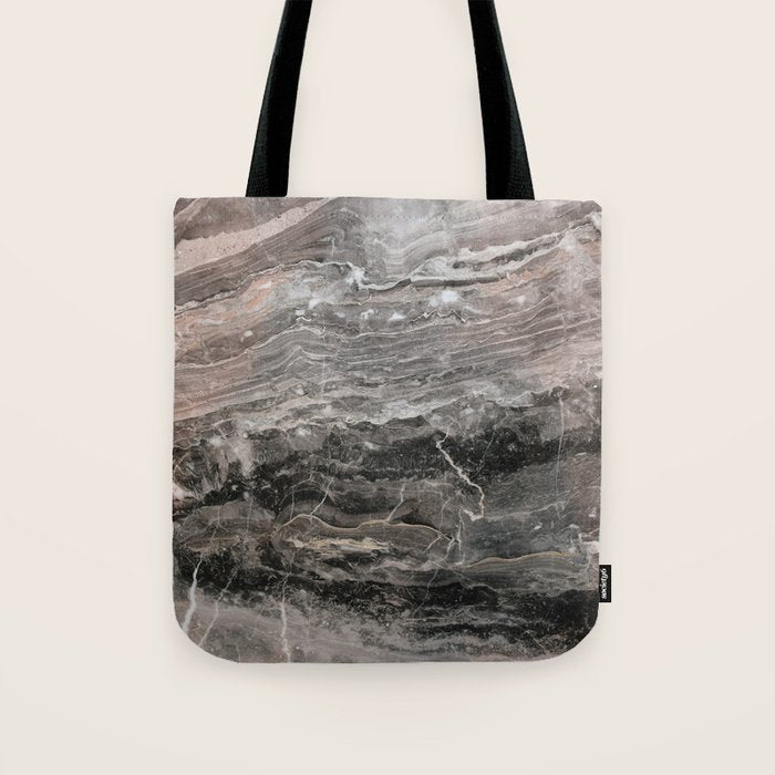 Smokey gray marble Tote Bag Gallery Image 1
