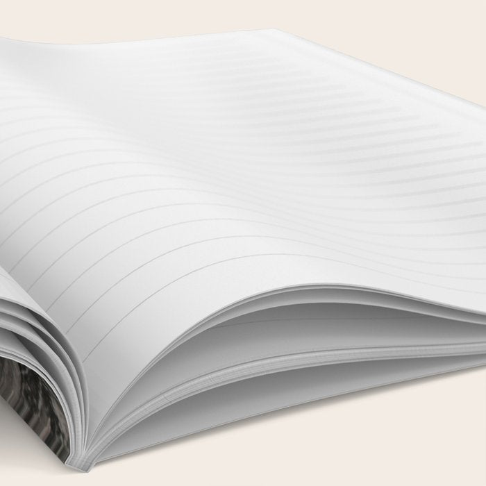 Smokey gray marble Notebook Gallery Image 2