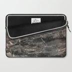 Smokey gray marble Laptop Sleeve Gallery Image 2