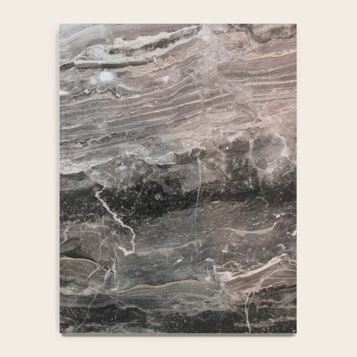 Smokey gray marble Notebook Gallery Image 4