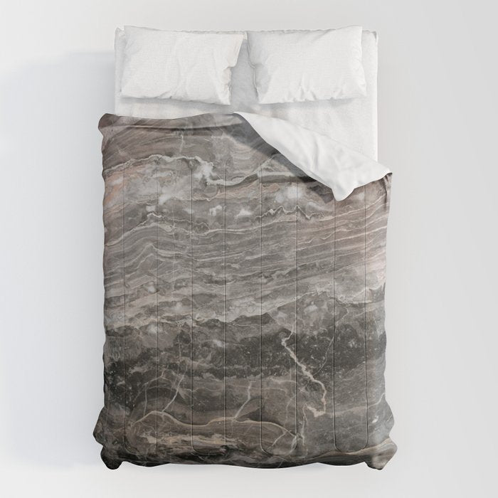 Smokey gray marble Comforter Gallery Image 1