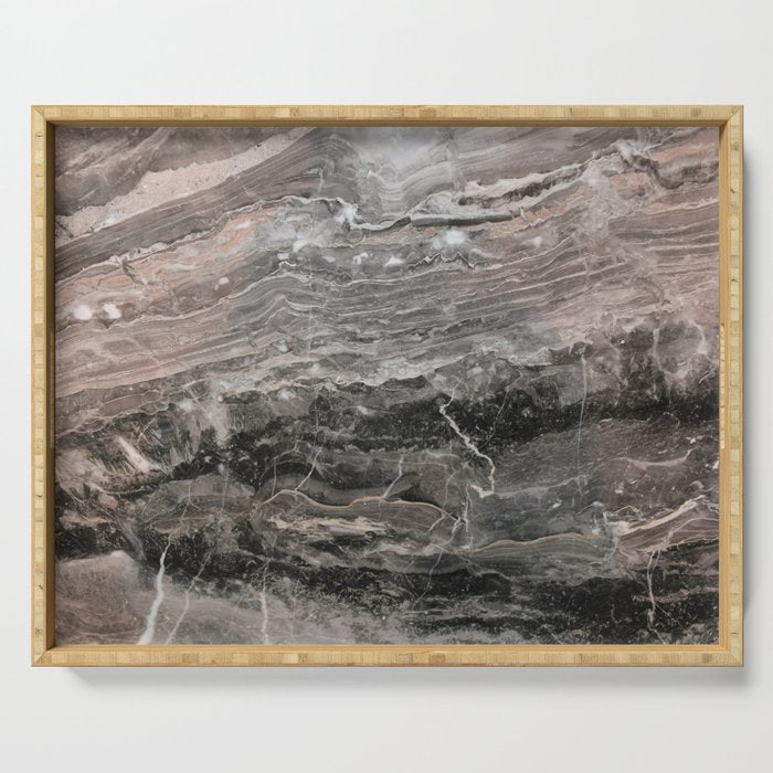 Smokey gray marble Serving Tray Gallery Image 1