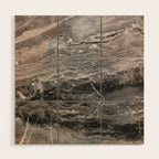 Smokey gray marble Wood Wall Art Gallery Image 1
