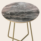 Smokey gray marble Side Table Gallery Image 2