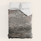 Smokey gray marble Duvet Cover Gallery Image 6