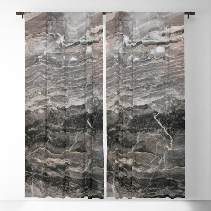 Smokey gray marble Window Curtain Gallery Image 5