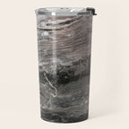 Smokey gray marble Travel Mug Gallery Image 2