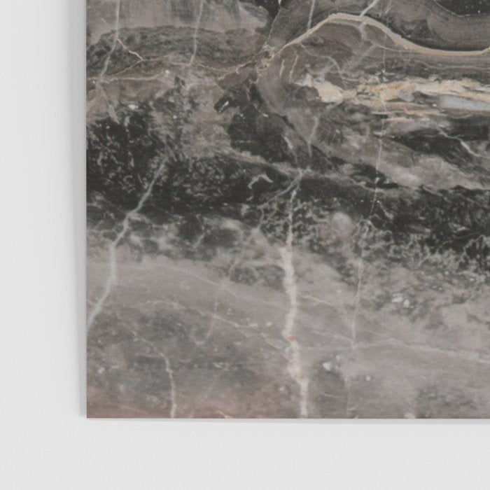 Smokey gray marble Poster Gallery Image 3