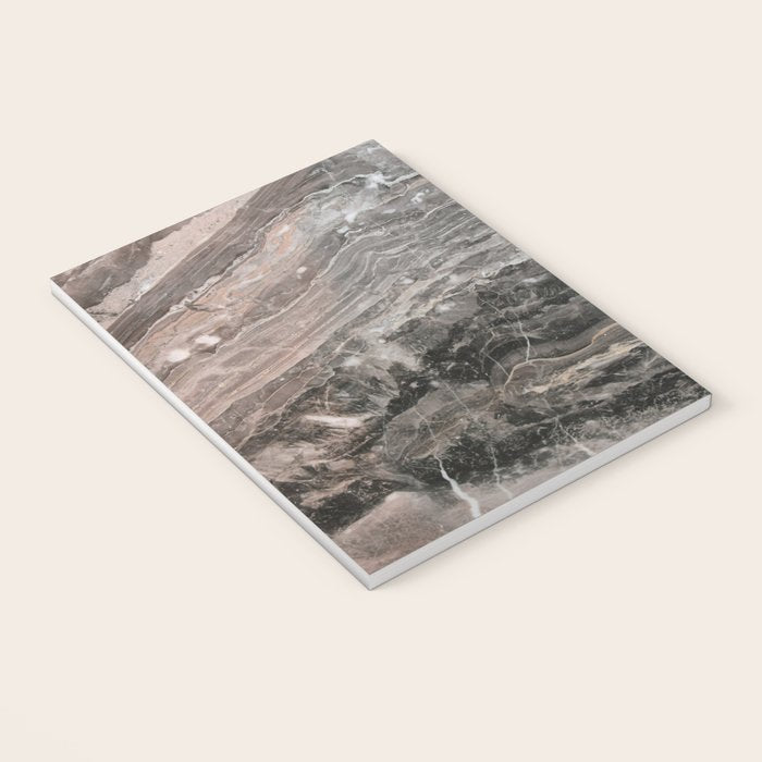Smokey gray marble Notebook Gallery Image 3