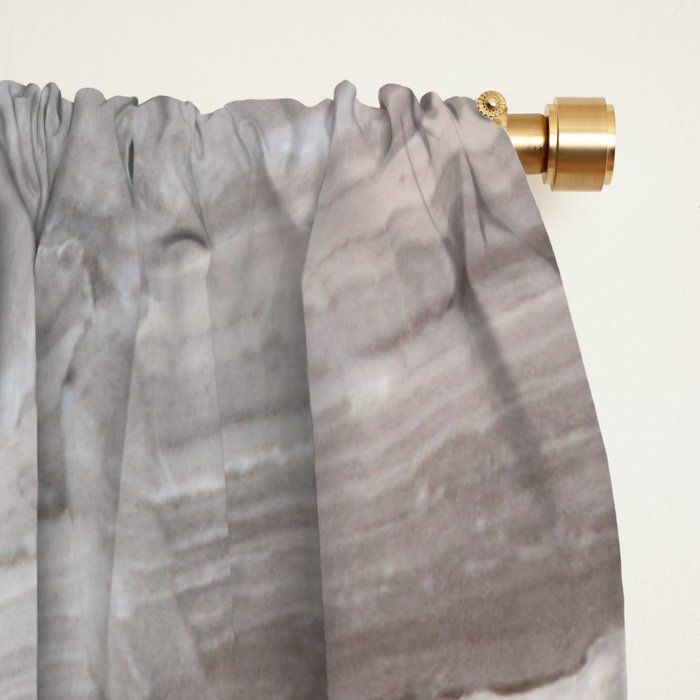 Smokey gray marble Window Curtain Gallery Image 2