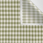 Farmhouse Style Gingham Check Wall Tapestry Gallery Image 3