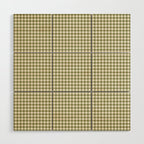 Farmhouse Style Gingham Check Wood Wall Art Gallery Image 1