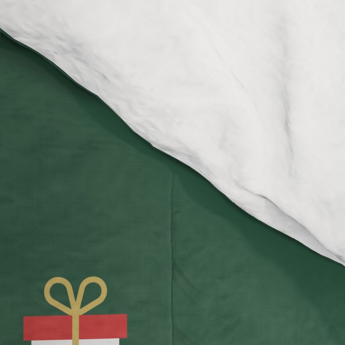 Geometric christmas decoration pattern Comforter Gallery Image 4