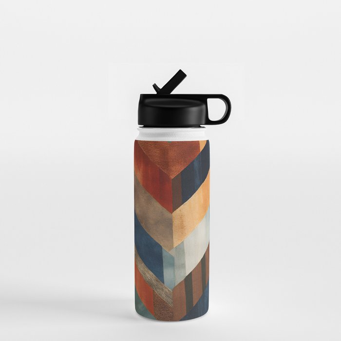 Desert Herringbone Reverie Water Bottle Gallery Image 1