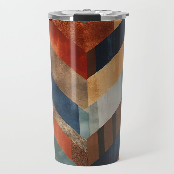 Desert Herringbone Reverie Travel Mug Gallery Image 1