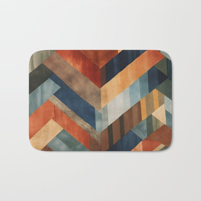 Desert Herringbone Reverie Bath Mat Gallery Image 1