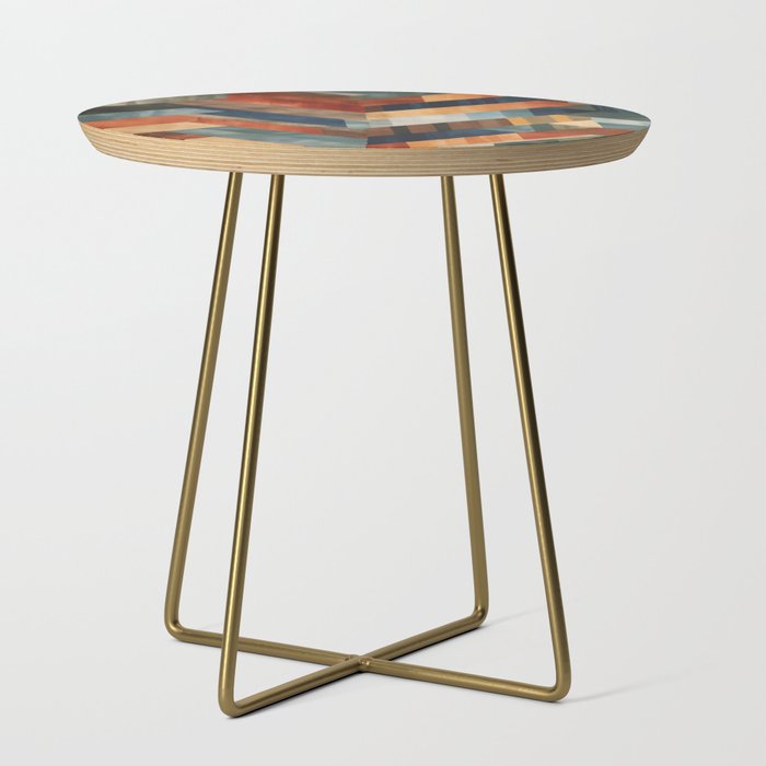 Desert Herringbone Reverie Side Table Gallery Image 1