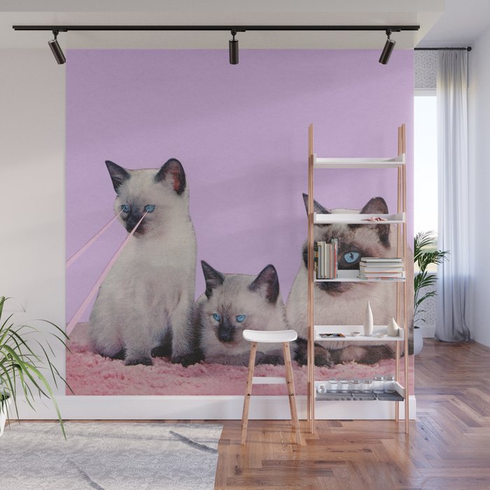 Distracted Wall Mural Gallery Image 1
